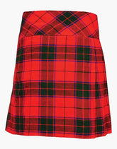 ROBERTSON RED SHORT TARTAN KILT FOR WOMEN - Scottish Kilt Jacket™ USA-UK